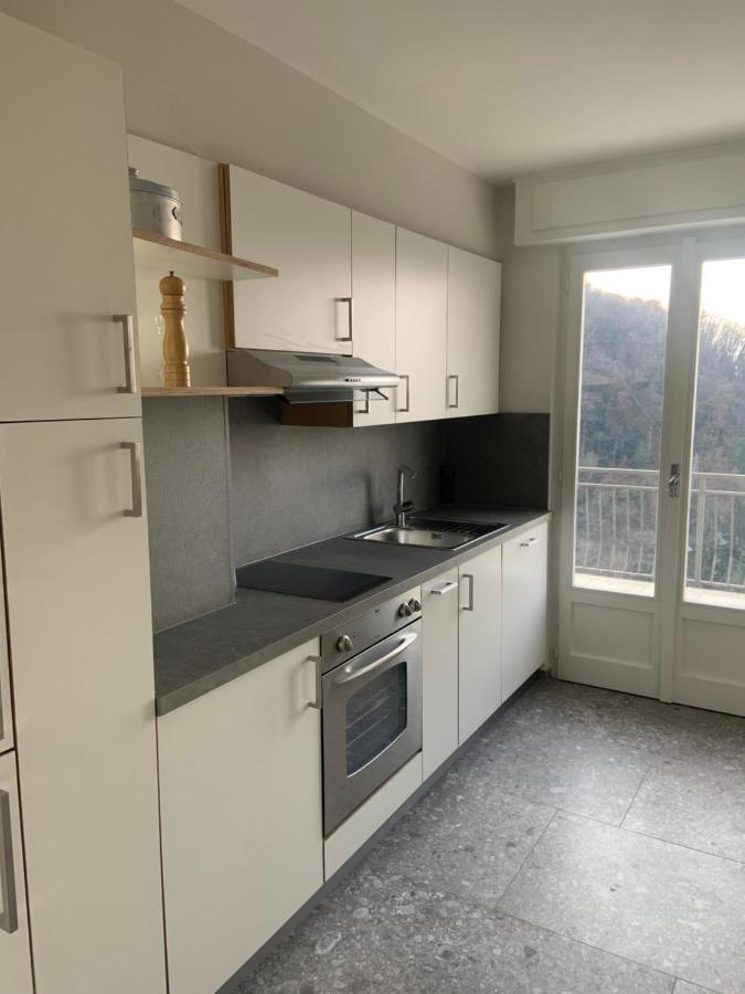 Casa Colmegna Mit Traumhaften See- Und Bergblick Luino Esterno foto